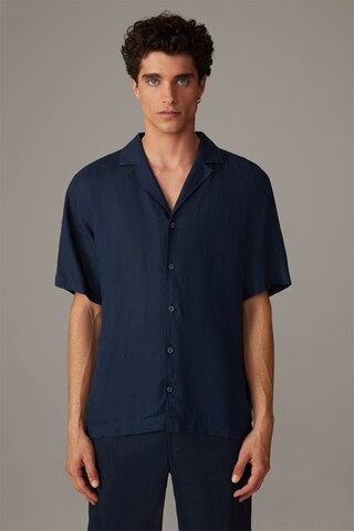 STRELLSON Regular fit Button Up Shirt 'Cray' in Blue: front