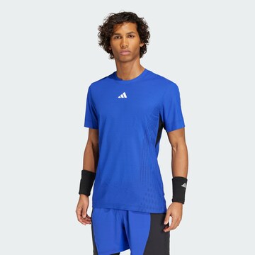 ADIDAS PERFORMANCE Funktionsshirt in Blau: Vorderseite