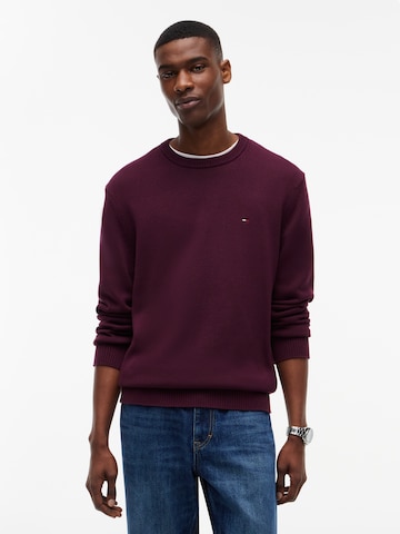 Tommy Jeans Pullover 'ESS' in Lila: Vorderseite