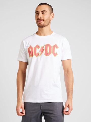 AÉROPOSTALEMajica 'ACDC' - bijela boja: prednji dio