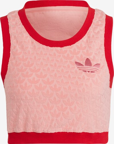 ADIDAS ORIGINALS Haut en rose / rouge, Vue avec produit