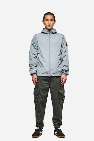Weekend Offender Jacke 'TECHNICIAN FACE MASK' in Grau