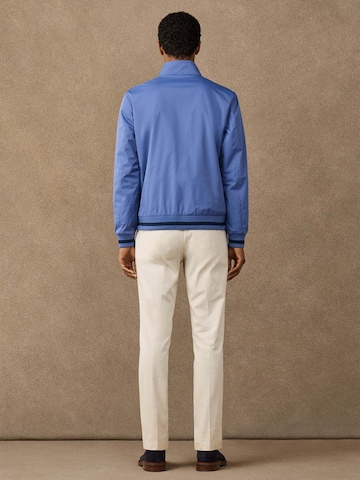 Hackett London Zip-Up Hoodie in Blue