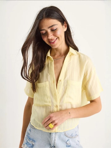 Bianco Lucci - Blusa em amarelo
