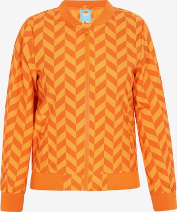 Veste mi-saison beach budz en orange : devant