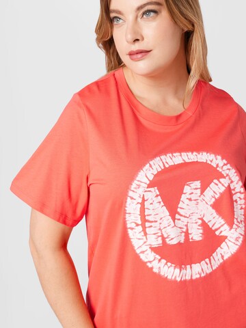 Tricou de la Michael Kors Plus pe roșu