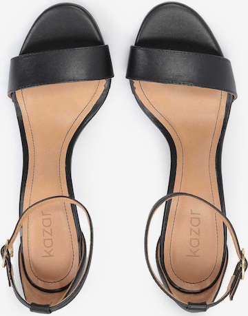 Kazar Strap Sandals in Black