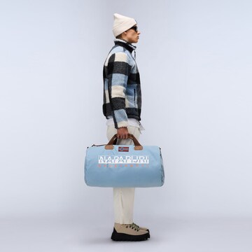 NAPAPIJRI Weekendtas 'Bering 3' in Blauw: voorkant