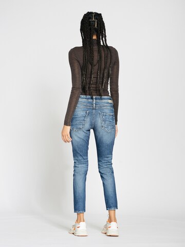 Coupe slim Jean 'Amelie' Gang en bleu