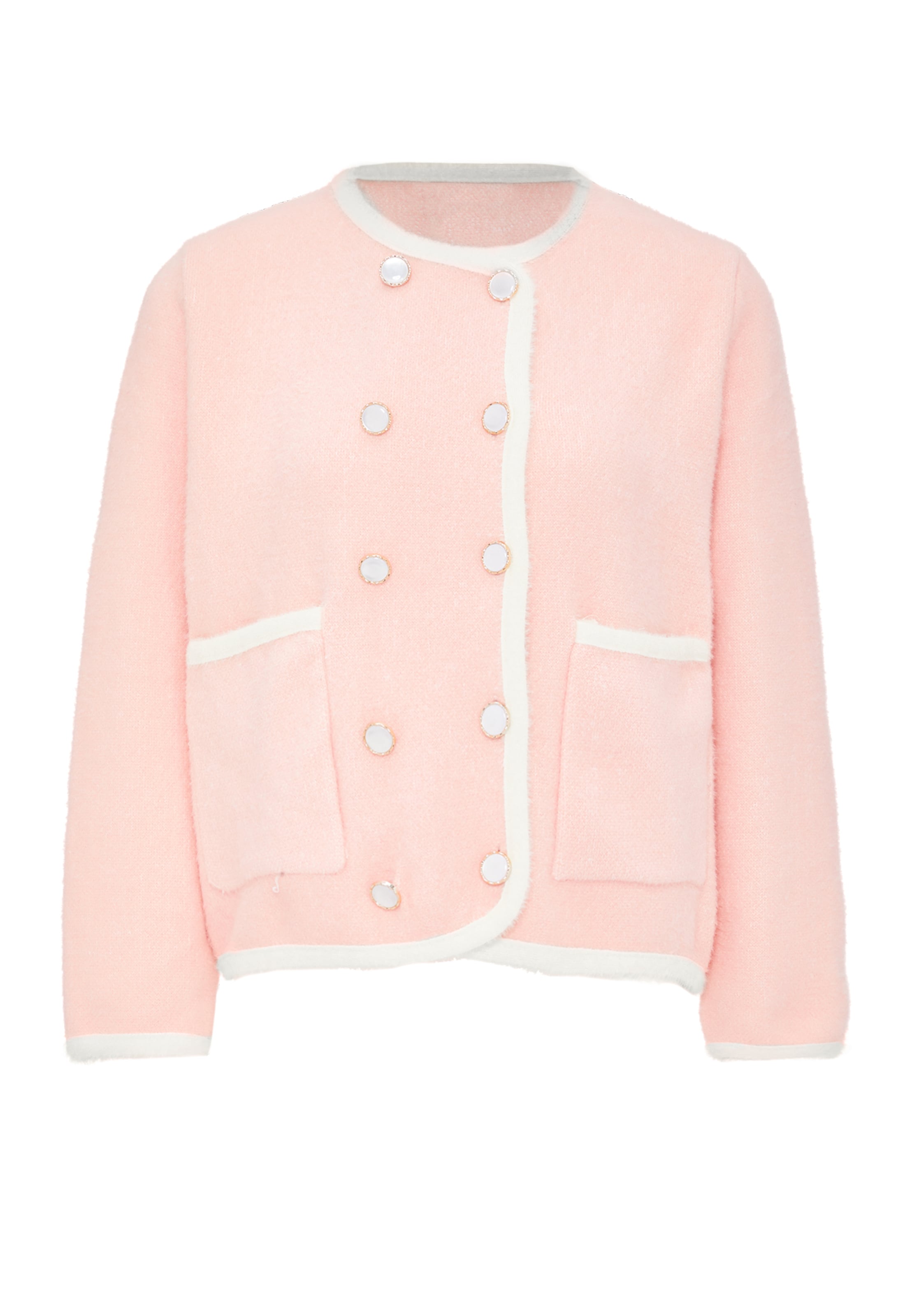 ZITHA Strickjacke in Pink: Vorderseite