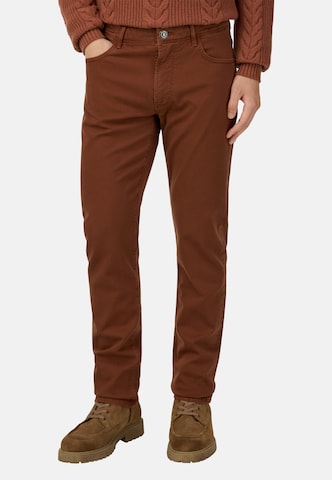 Boggi Milano Regular Jeans in Red: front