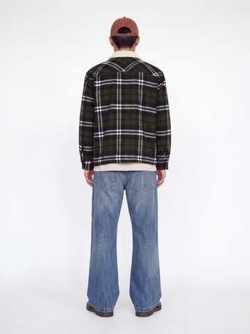 JACK & JONES Fleece Jacket 'JJZAC' in Brown