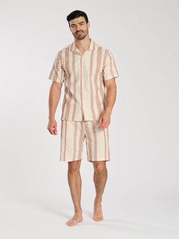 South Beach Regular Broek in Rood