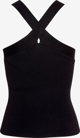 LASCANA Top in Black: front