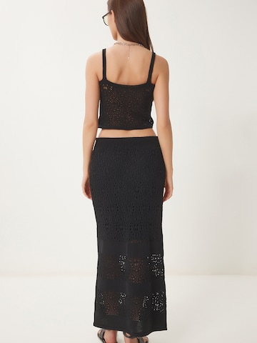 Happiness İstanbul Kostium w kolorze czarny