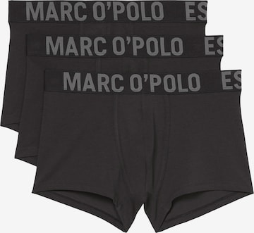 Marc O'Polo Boxer shorts ' Essentials ' in Black: front