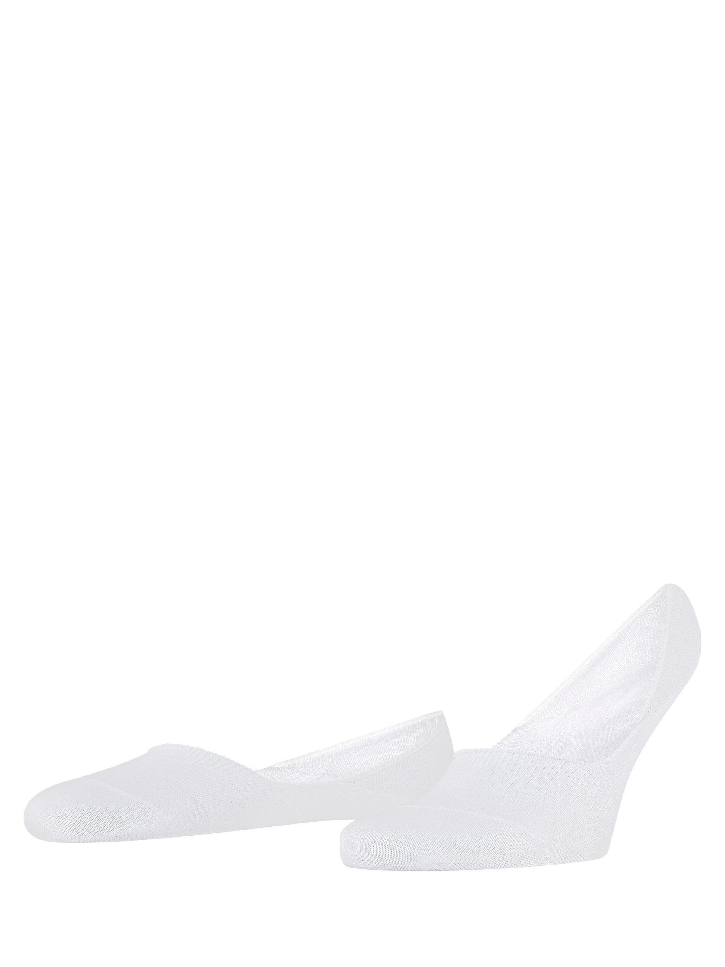 FALKE Füßlinge 'Step Medium Cut Box'‌‌‌‌‌ in Weiß: Vorderseite