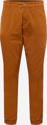 Only & Sons Chino Pants 'CAM' in Brown: front