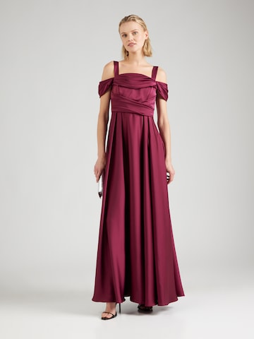 Vera Mont Evening Dress in Purple