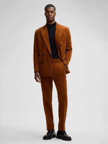 STRELLSON Slim fit Business blazer 'Ashton' in Brown