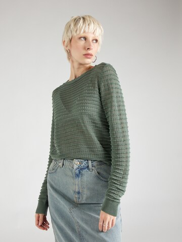 VERO MODA Pullover 'ERICA' i grøn: forside