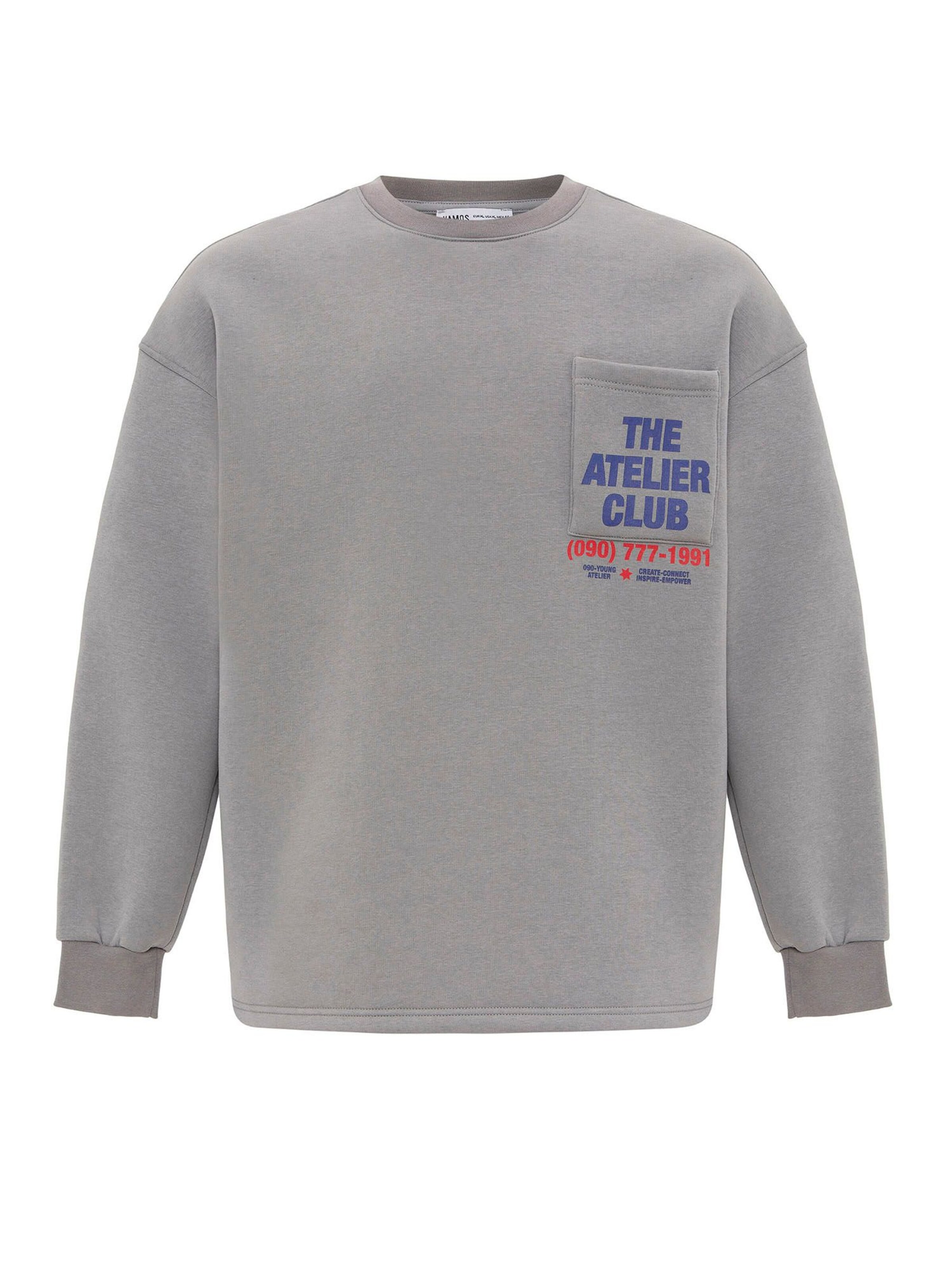 Dandalo Majica | siva barva: sprednja stran