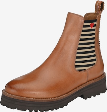 Crickit Chelsea Boots 'Vanessa' in Brown: front