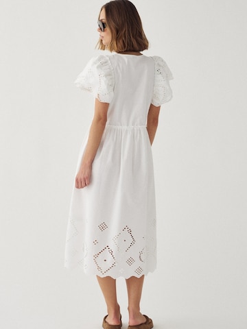 Robe ' N-Monica ' Noella en blanc