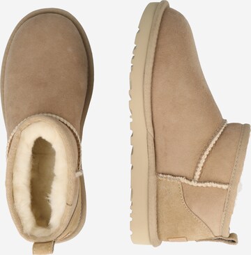 UGG Snowboots 'Classic Ultra Mini' in Beige