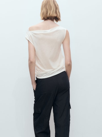 MANGO Top 'MARCELIN' in Beige