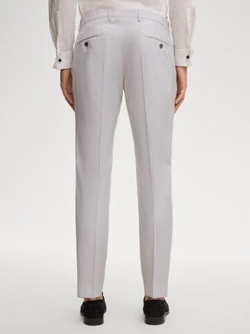 Coupe slim Pantalon à plis 'Blayr' JOOP! en gris