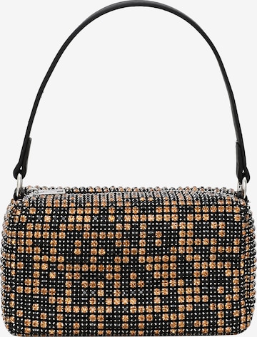 Borsa a mano di myMo at night in marrone: frontale