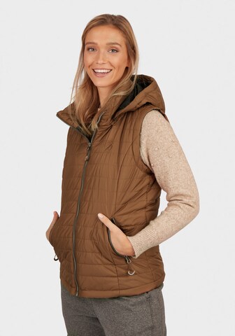 Navigazione Bodywarmer in Bruin: voorkant