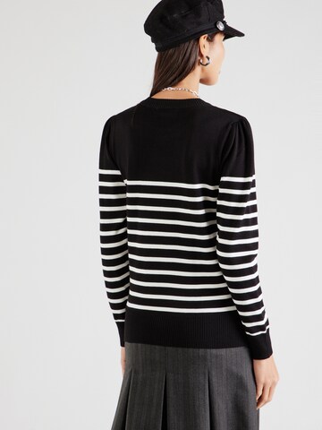 SAINT TROPEZ Pullover 'Mila' in Schwarz