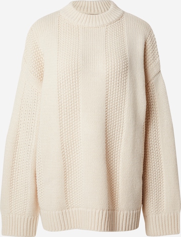 TOPSHOP Sweter w kolorze beżowy: przód