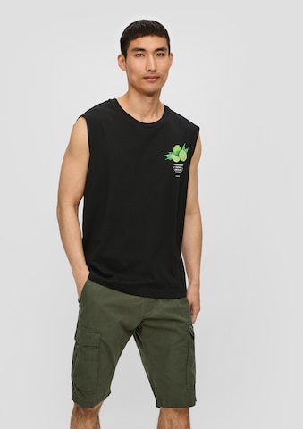 s.Oliver Shirt in Schwarz: Vorderseite