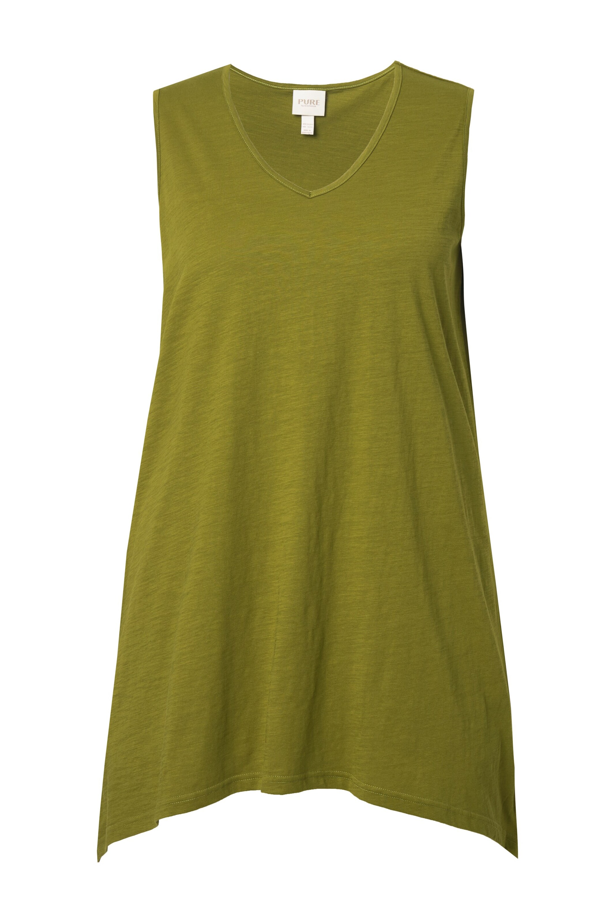 Ulla Popken Shirt in Grün: Vorderseite