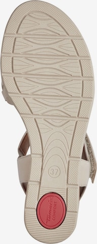 TAMARIS Sandals in Beige