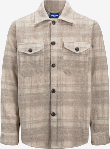 Chemise JACK & JONES en beige : devant