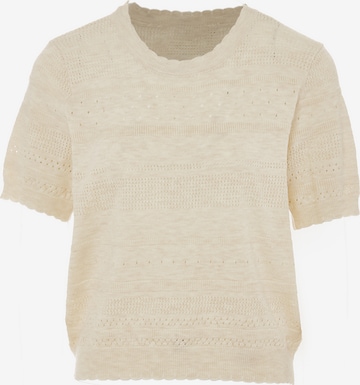 NAEMI Bluse in Weiß: Vorderseite