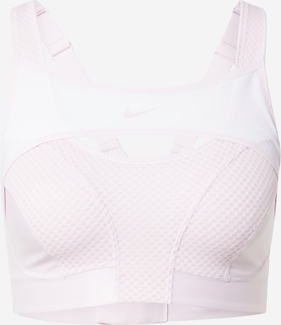 NIKE Sports bra 'Alpha' in Pastel pink / Black / White, Item view