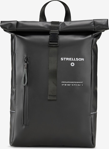 Zaino 'Stockwell 2.0 Eddie' di STRELLSON in nero: frontale