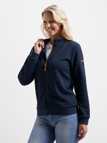 Veste de survêtement 'Flora' MGO en bleu : devant