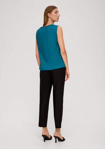 s.Oliver BLACK LABEL Bluse in Blau