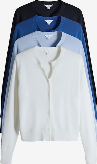 The Set Kardigan u mornarsko plava / svijetloplava / crna / bijela, Pregled proizvoda