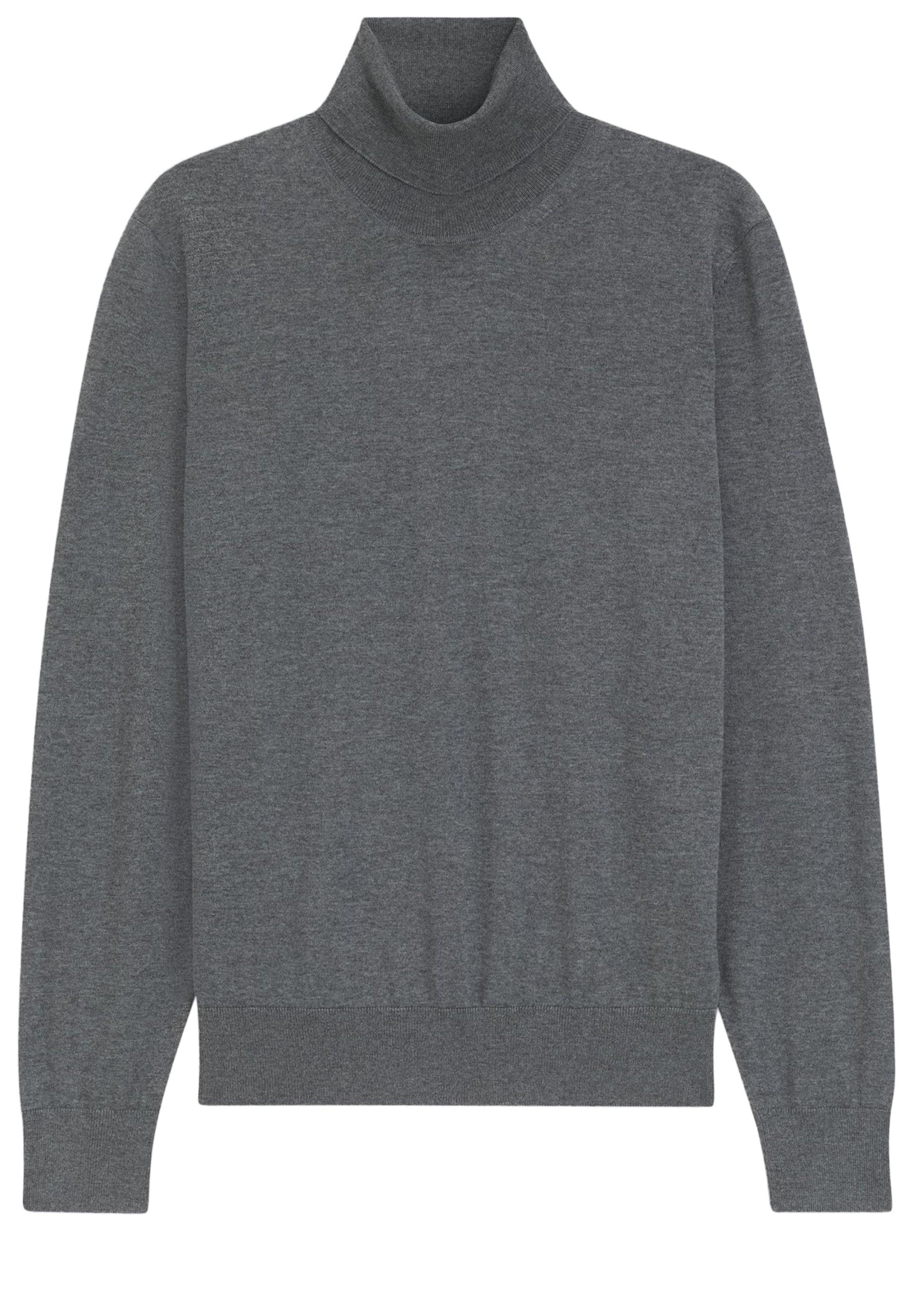 BOSS Pullover ' Musso' in Grau: Vorderseite