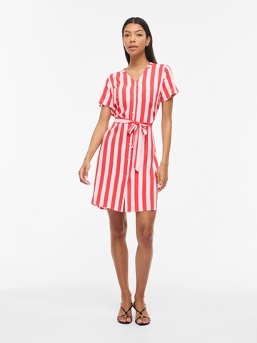 VILA Blousejurk 'VIIda Paya' in Rood: voorkant