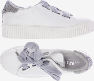Meline Sneakers & Trainers in 41 in White: front