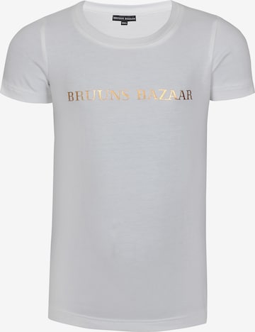 Bruuns Bazaar Kids Koszulka 'Marie Louise' w kolorze biały: przód