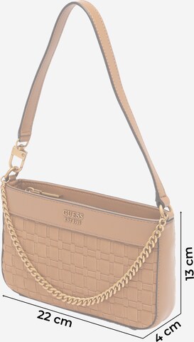 Sac bandoulière 'Katey' GUESS en marron